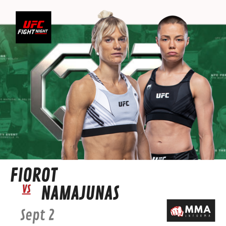 Fiorot vs Namajunas