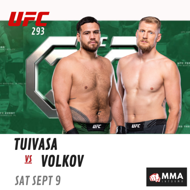 UFC 293 TUIVASA VS VOLKOV