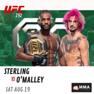 ufc 292 Sterling vs o'malley