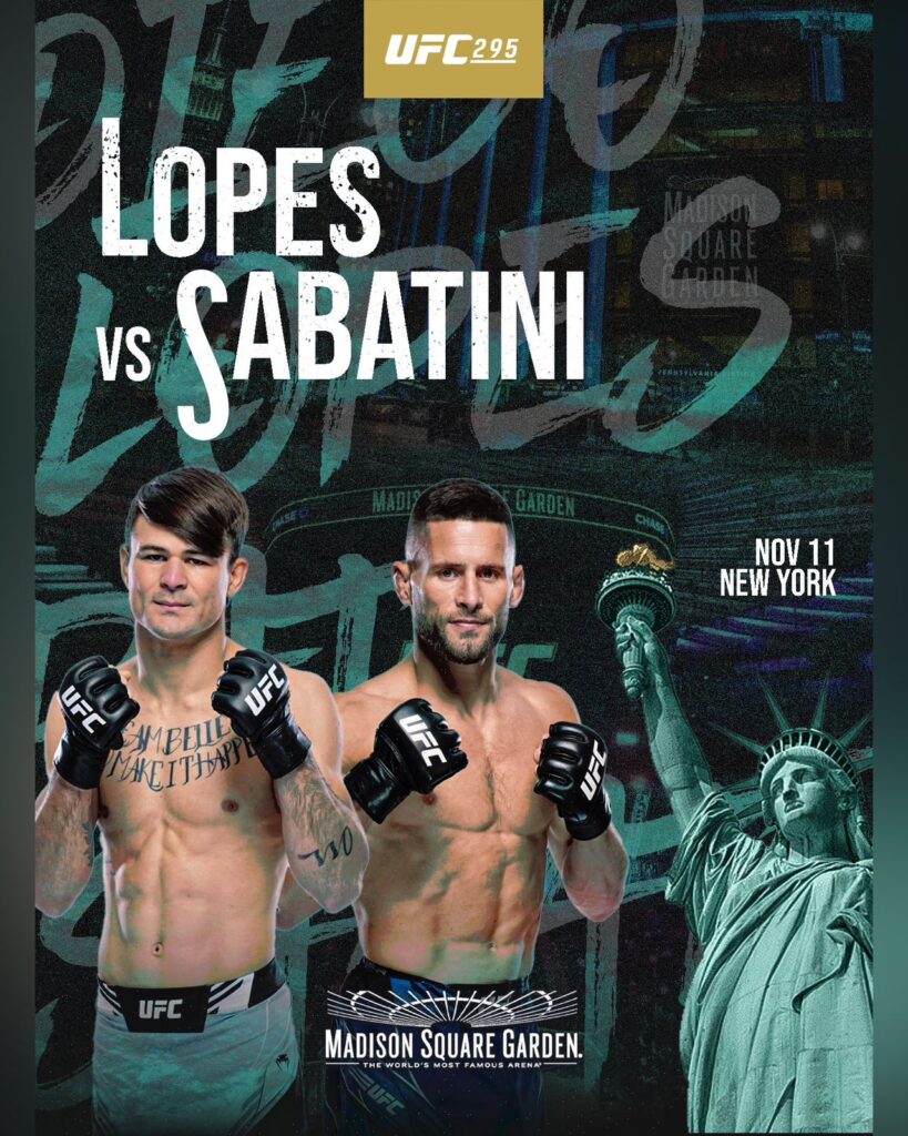 diego lopes ufc 295 madison square garden new york 11 noviembre